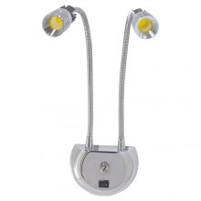 Gaismeklis  FLORYA-6 LED CHROME